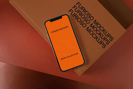 iPhone Mockup 14FM PSD mockup from the Basic Collection – FURIOSO