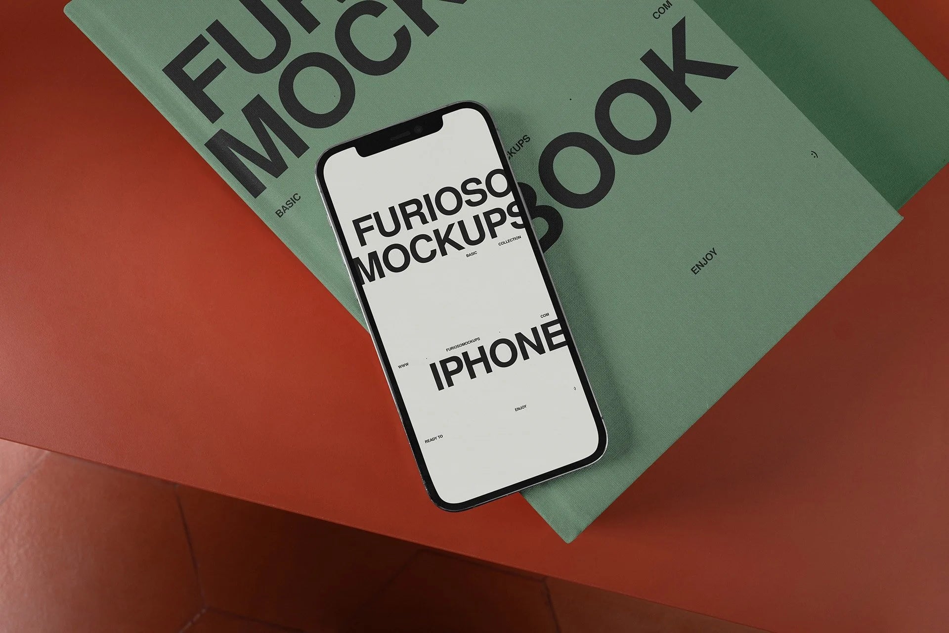 iPhone Mockup 14FM PSD mockup from the Basic Collection – FURIOSO