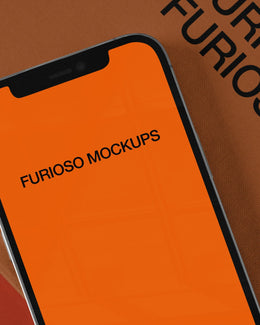 iPhone Mockup 14FM PSD mockup from the Basic Collection – FURIOSO