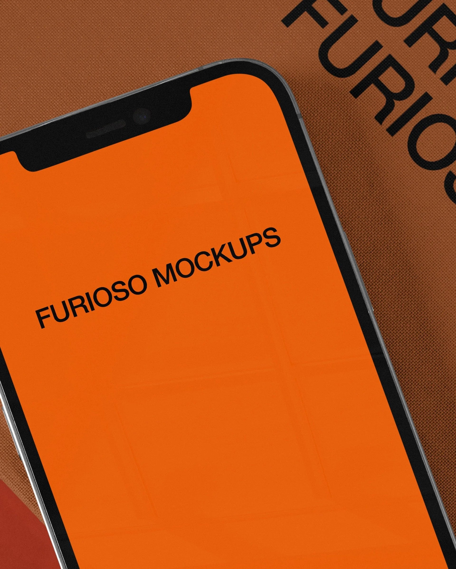iPhone Mockup 14FM PSD mockup from the Basic Collection – FURIOSO