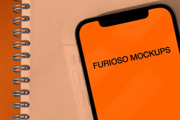 iPhone Mockup 15FM PSD mockup from the Basic Collection – FURIOSO