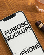 iPhone Mockup 20FM PSD mockup from the Basic Collection – FURIOSO